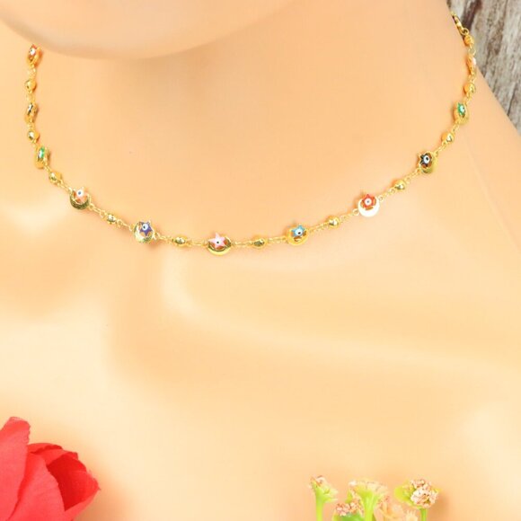 "Minimalist Necklace Chain, Elegant Jewelry for Women & Girls | MLCRC1726 - Picture 9 of 10